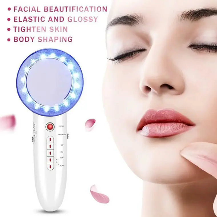 Set Cavitador Radiofrecuencia Facial Y Corporal 6 En 1 Stgo 7