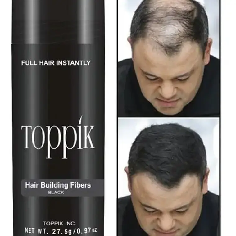 Pack Completo De Toppik 27.5g + Aplicador + Peine Santiago 3