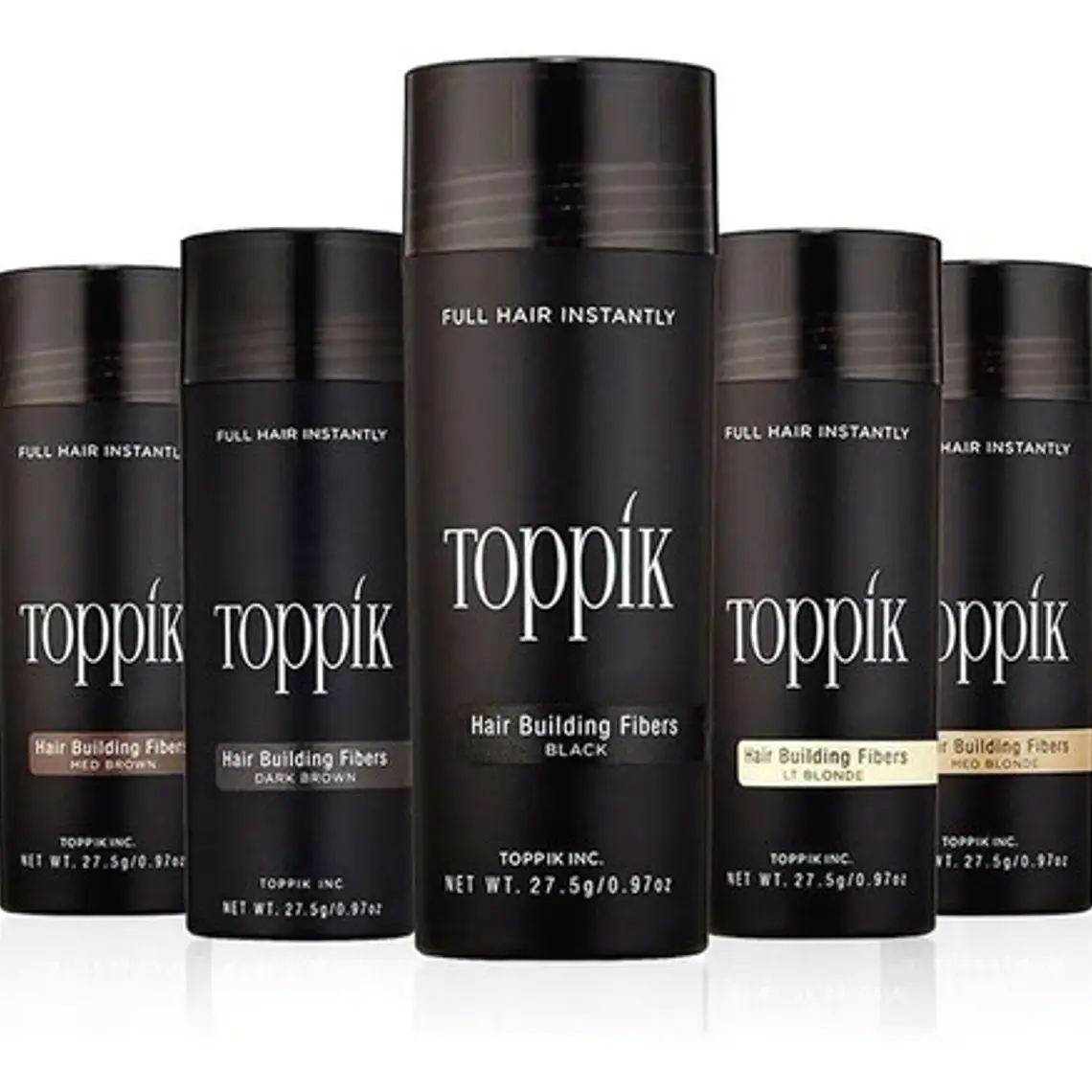 Pack Completo De Toppik 27.5g + Aplicador + Peine Santiago 30