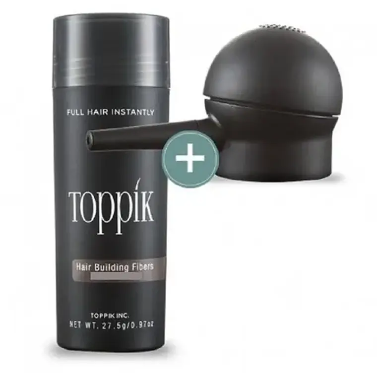 Pack Completo De Toppik 27.5g + Aplicador + Peine Santiago 35