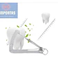 Calibrador De Metales Dental Acero Inoxidable Santiago - Miniatura 2