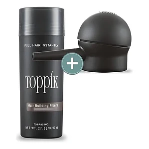 Pack Toppik Microfibras De Queratina + Aplicador Difusor
