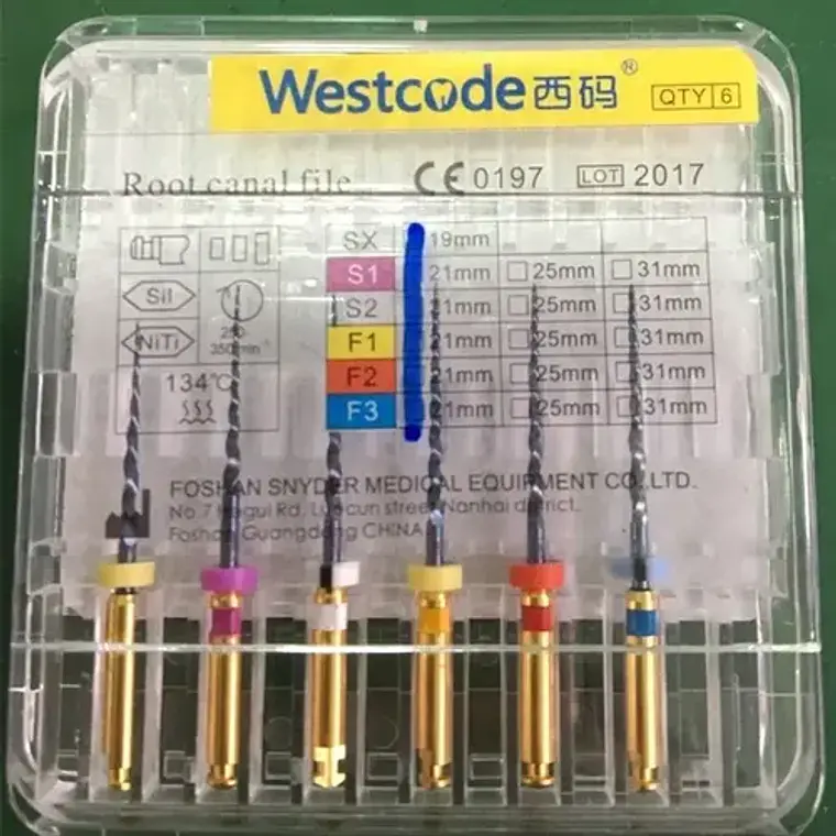 Limas Mecanizadas Protaper Set Endodoncia Modelos Santiago 9