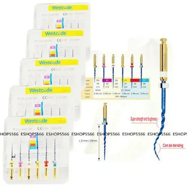 Limas Mecanizadas Protaper Set Endodoncia Modelos Santiago 25