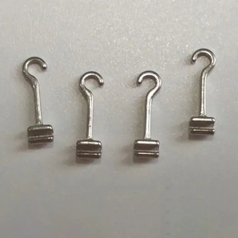 Crimpables Hook Ortodoncia Bolsita 10u Santiago 8