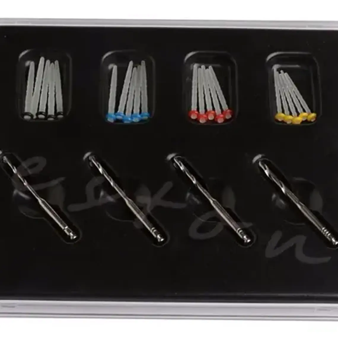 Kit Poste Fibra De Vidrio Odontologicos 20 Unidades + Fresas 5