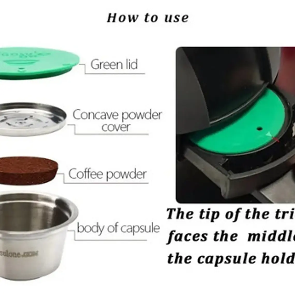 Capsula Dolce Gusto Reutilizable Acero Inoxidable + Regalo 7