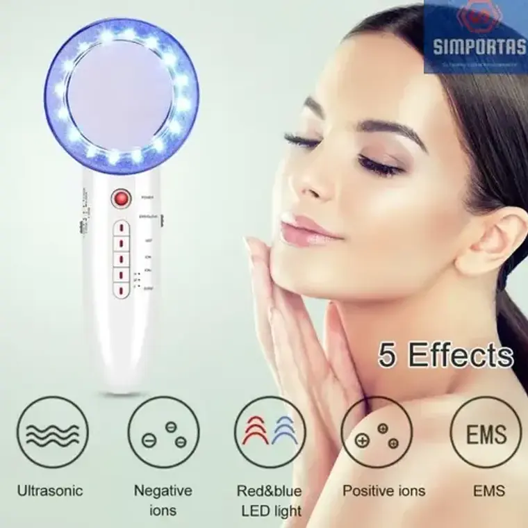 Cavitador Set 6 En 1 Radiofrecuencia Facial Y Corporal  Stgo 2