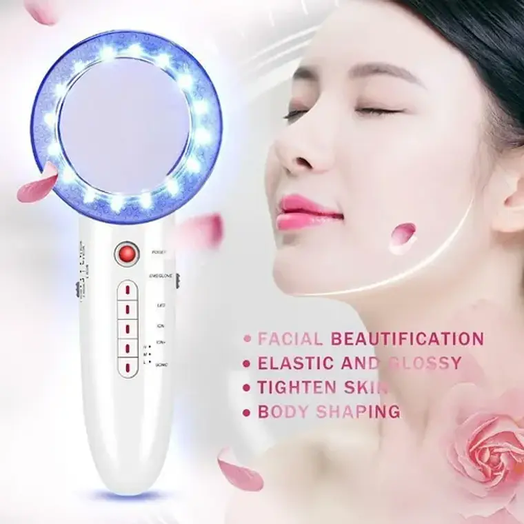 Cavitador Set 6 En 1 Radiofrecuencia Facial Y Corporal  Stgo 7
