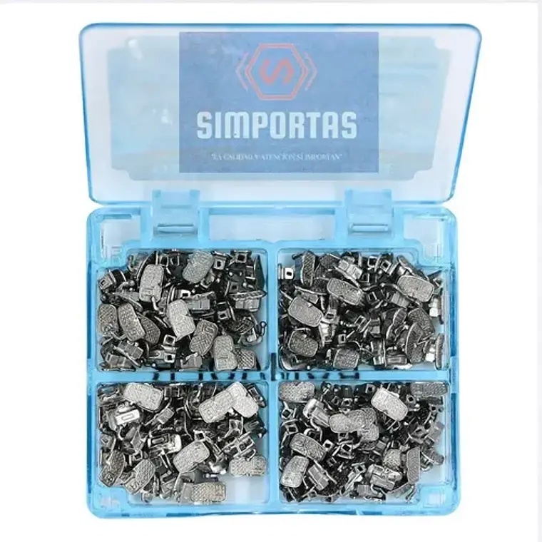 Tubos Ortodoncia En Set 50 Casos (200u) Cementables Santiago 1