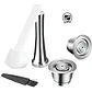 Set Completo 3 Cápsulas Reutilizables Acero Para Nespresso  - Miniatura 7