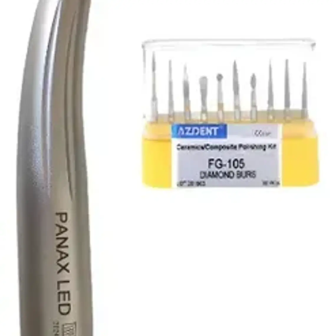 Turbina Dental Led Midwest + 10 Fresas Regalo Santiago 1