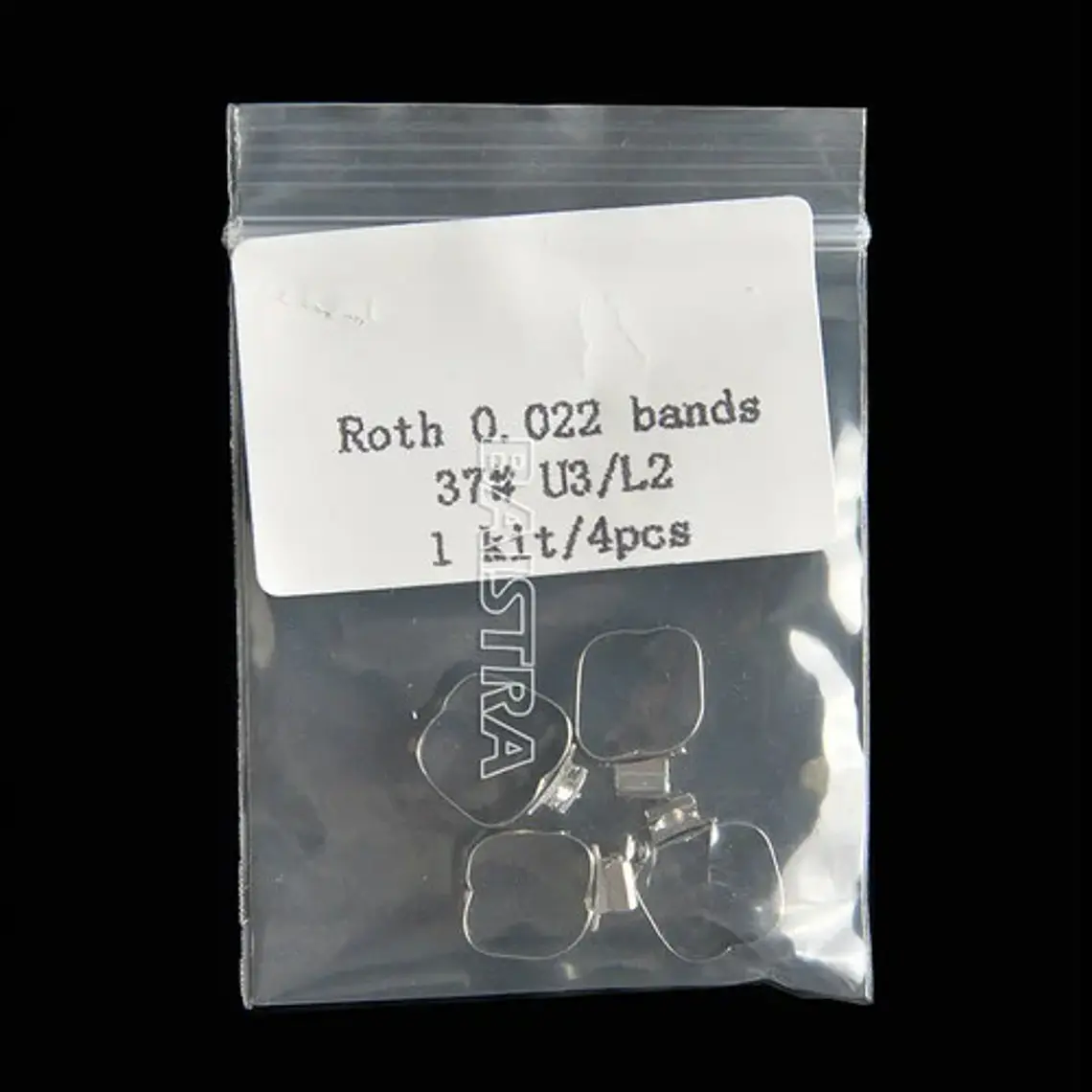 Bandas Molares Con Tubo Set De 4 Bandas Ortodoncia Santiago 12