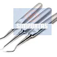 Elevadores Para Restos Apicales Dental Set De 3u Santiago - Miniatura 6
