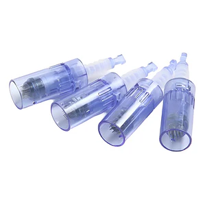 10 Uds Agujas Para Dermapen / Azules De Mejor Calidad Stgo