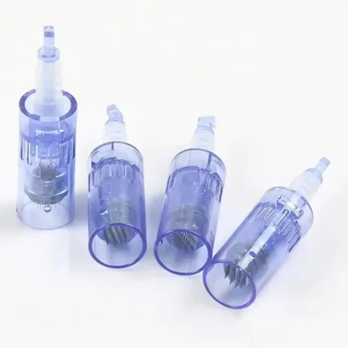 10 Uds Agujas Para Dermapen / Azules De Mejor Calidad Stgo 3