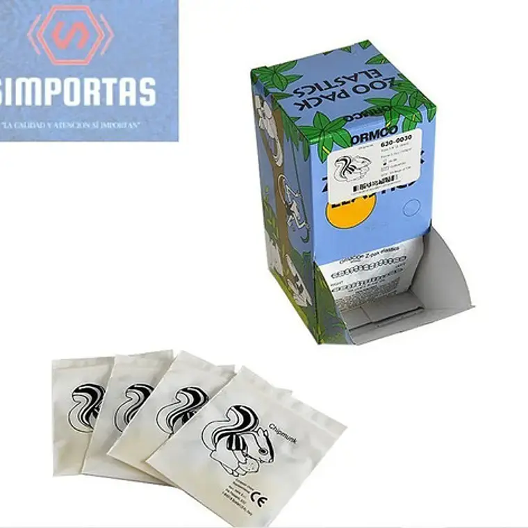 Elástico Intraoral Intermaxilares Ortodoncia 1/8 Y 3/16 Stgo 7