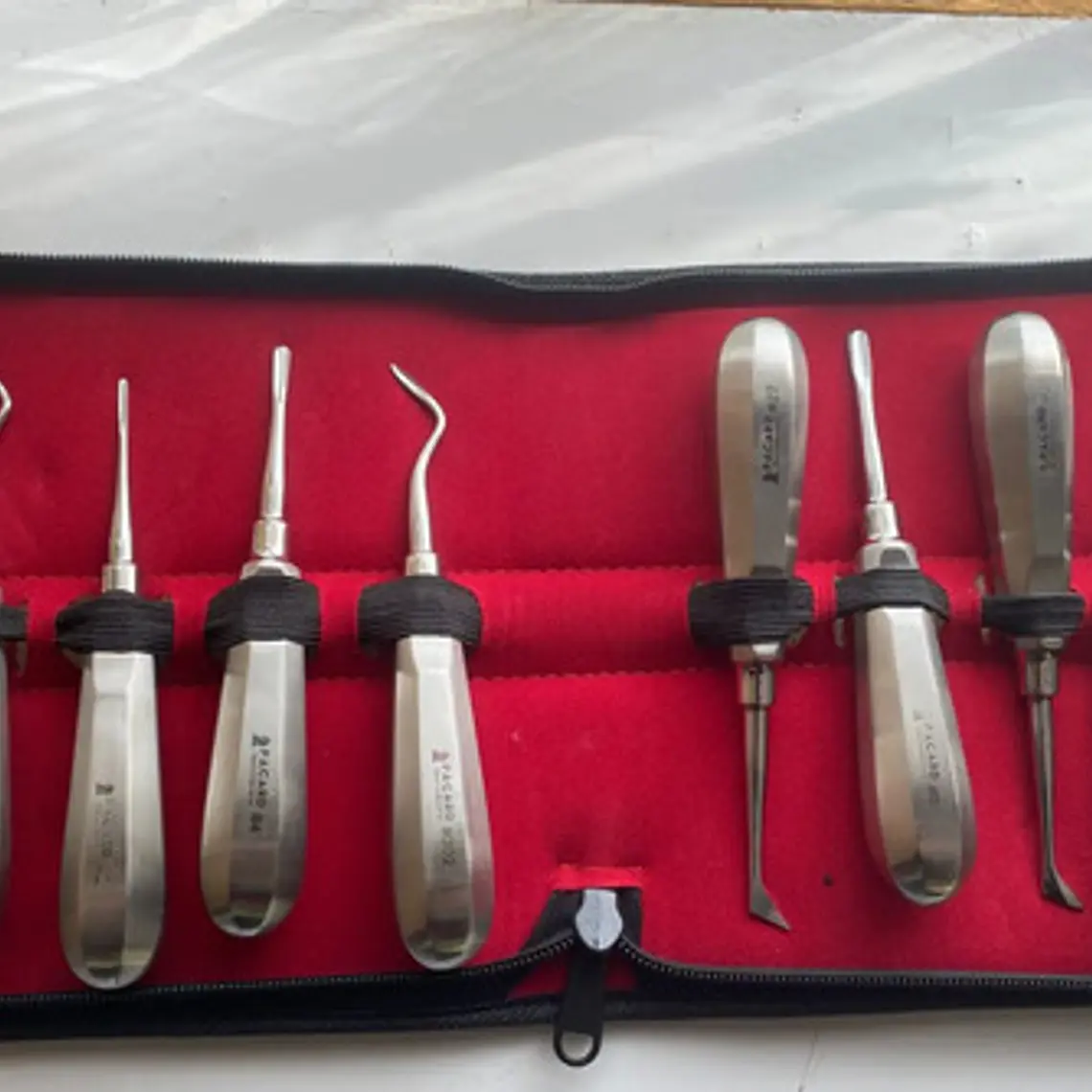 Elevadores Exodoncia Set De 10u Dental Incluye Winter Stgo. 2