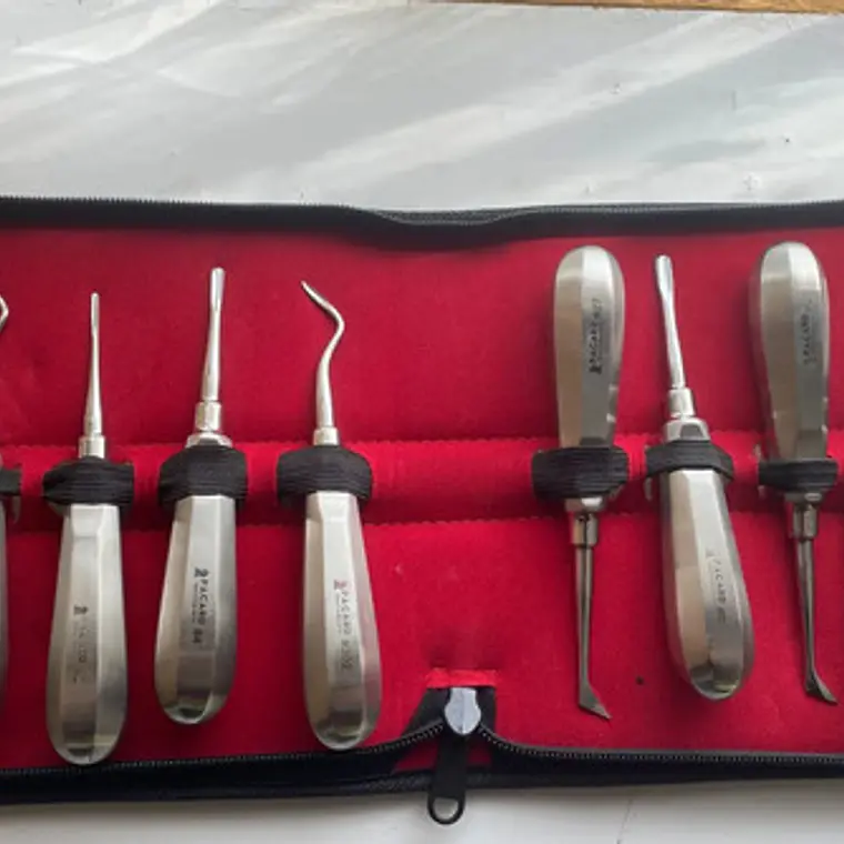 Elevadores Exodoncia Set De 10u Dental Incluye Winter Stgo. 2