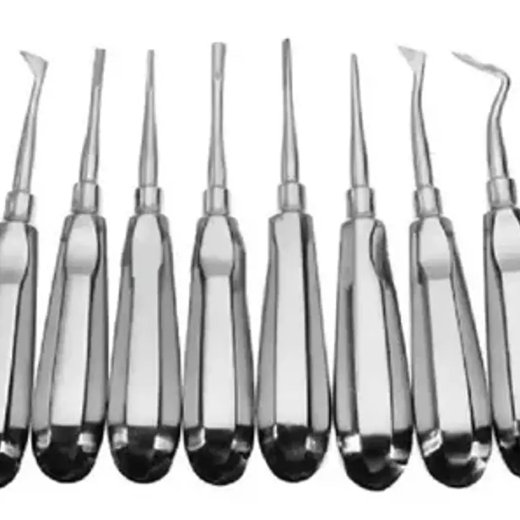 Elevadores Exodoncia Set De 10u Dental Incluye Winter Stgo. 6