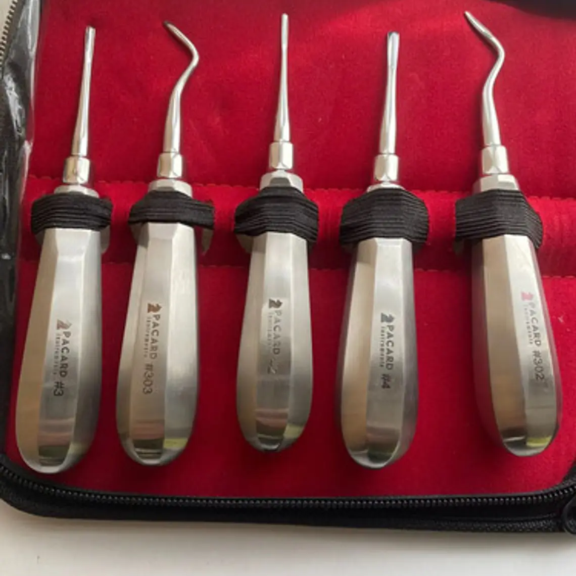 Elevadores Exodoncia Set De 10u Dental Incluye Winter Stgo. 8