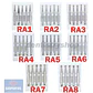 Fresas Carbide Baja Velocidad Odontología Set 5u Santiago - Miniatura 11