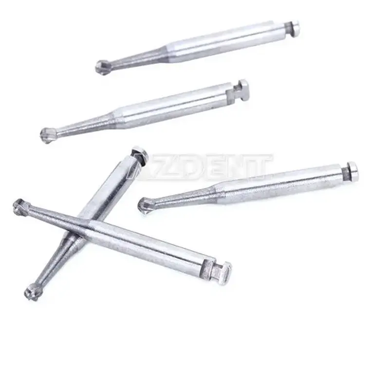 Fresas Carbide Baja Velocidad Odontología Set 5u Santiago 26