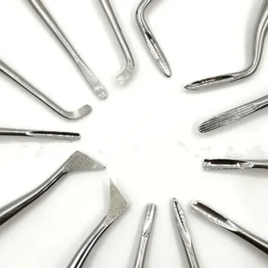 Elevadores Exodoncia Set De 13u Dental Estuche Santiago 5