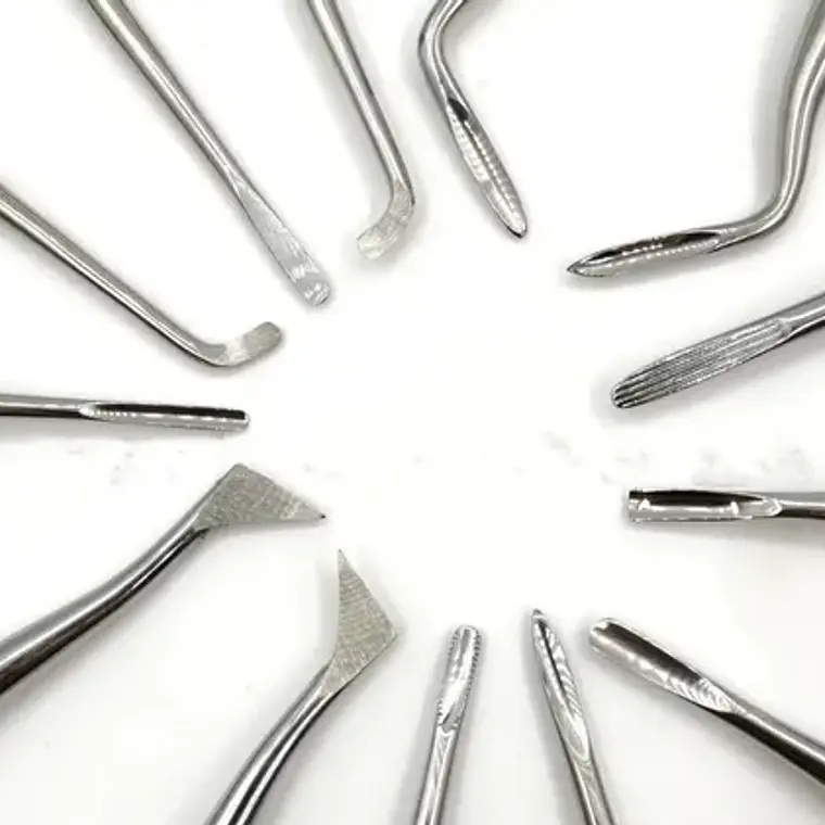 Elevadores Exodoncia Set De 13u Dental Estuche Santiago 5