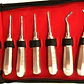 Elevadores Exodoncia Set De 13u Dental Estuche Santiago - Miniatura 6