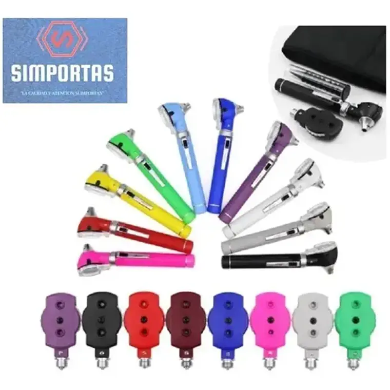Otoscopio Y Oftalmoscopio Set Medico Reflejo Santiago 5