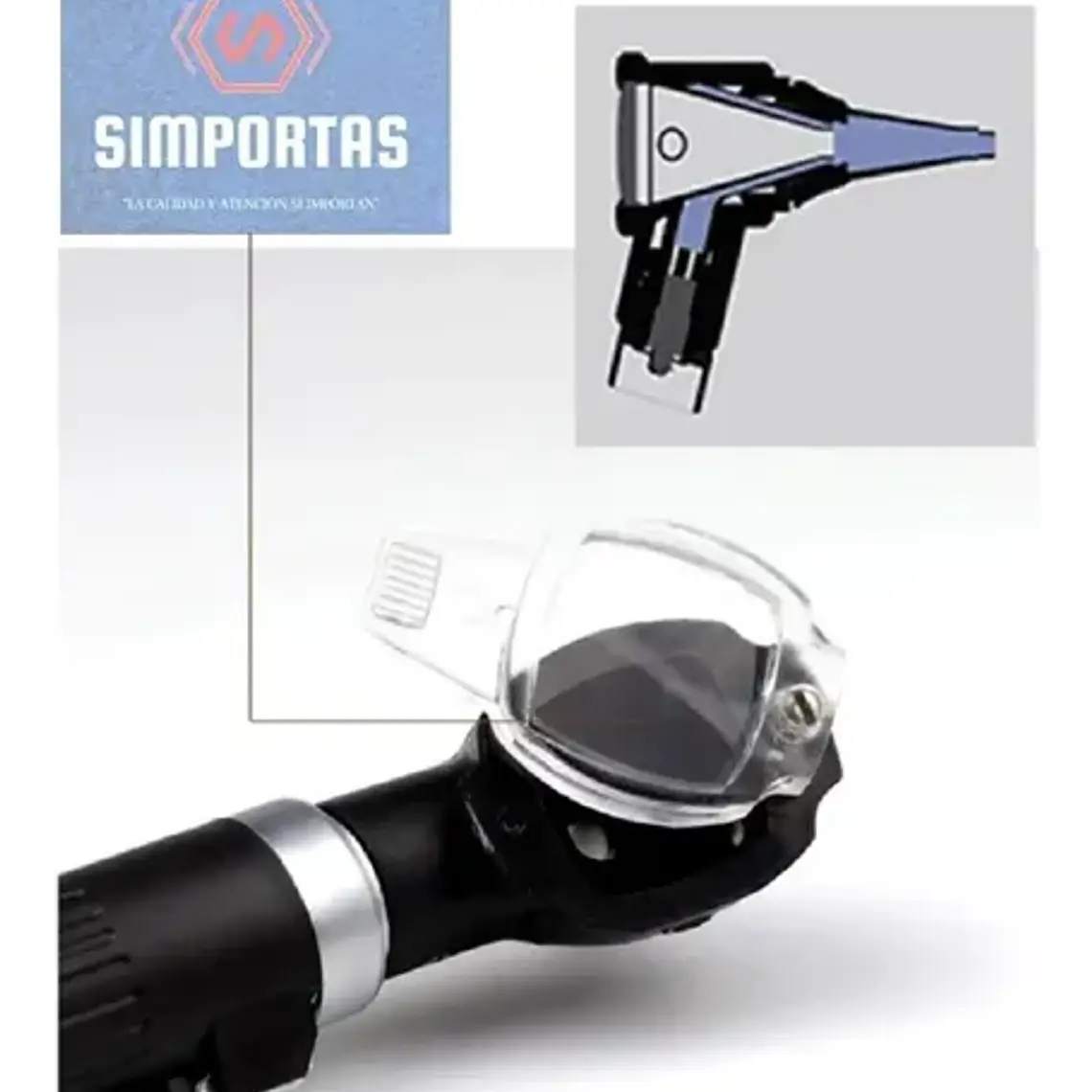 Otoscopio Y Oftalmoscopio Set Medico Reflejo Santiago 16