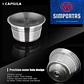 Capsula Dolce Gusto Reutilizable Con Tapa Metálica Premium - Miniatura 2