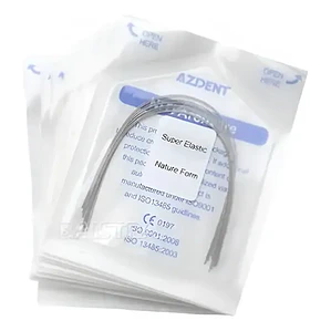 Arco Ortodoncia Niti Superelastic Redondo 10 Packs Surtido 