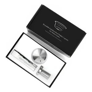 Pack Capsula Dolce Gusto Reutilizable Tapa Metálica Premium