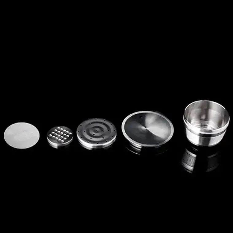 Pack Capsula Dolce Gusto Reutilizable Tapa Metálica Premium 4