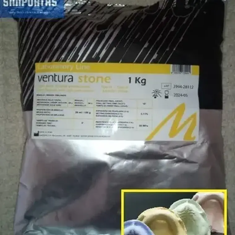 Yeso Piedra Amarillo Tipo Iii Precisión 1 Kg. Santiago 1