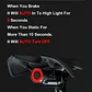 Luz Led Freno Inteligente Bicicleta Super One La Mejor Stgo - Miniatura 4