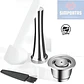 1 Cápsula Reutilizable Acero Para Nespresso + Apisonador Y + - Miniatura 1