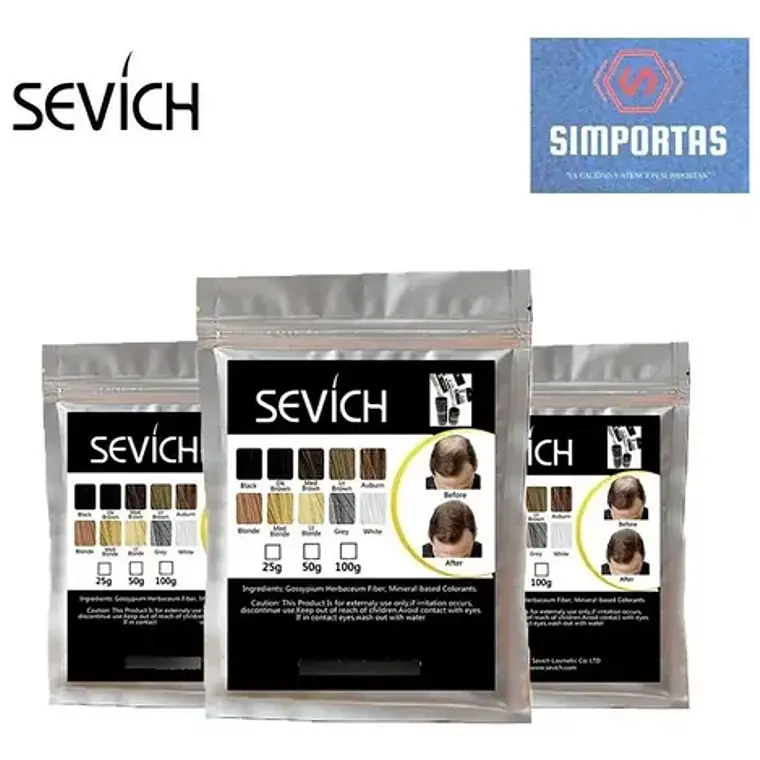 Toppik Recarga Pelo Polvo 100g No Nano Hair Fibras Santiago 14