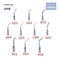 Puntas Scaler Ultrasonido Cavitron Dte/satelec Unidad  - Miniatura 2