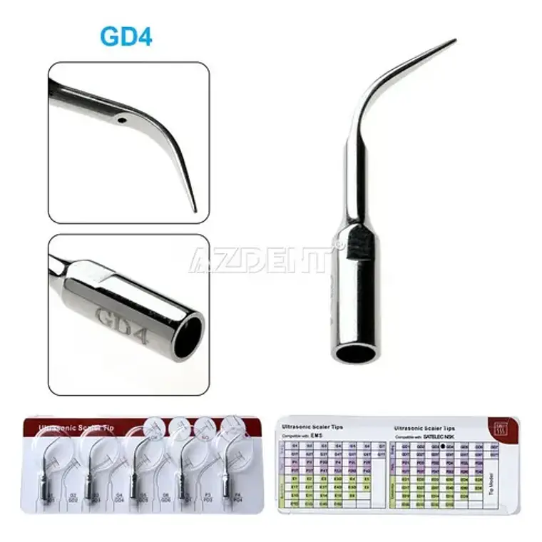 Puntas Scaler Ultrasonido Cavitron Dte/satelec Set 5 Stgo. 5