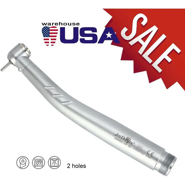 Turbina Dental Led, Borden, Push Button, Santiago 3