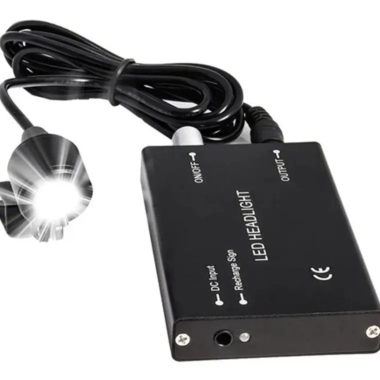 Lupas Binoculares Quirúrgicas 2.5 X 420 Luz Led Maletín Stgo 9