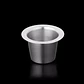 Cápsula Reutilizable Acero Para Nespresso + 10 Tapitas Pegat - Miniatura 4