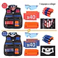 Chaleco Táctico Para Pistola Nerf Nstrike Elite Con Dardos  - Miniatura 4