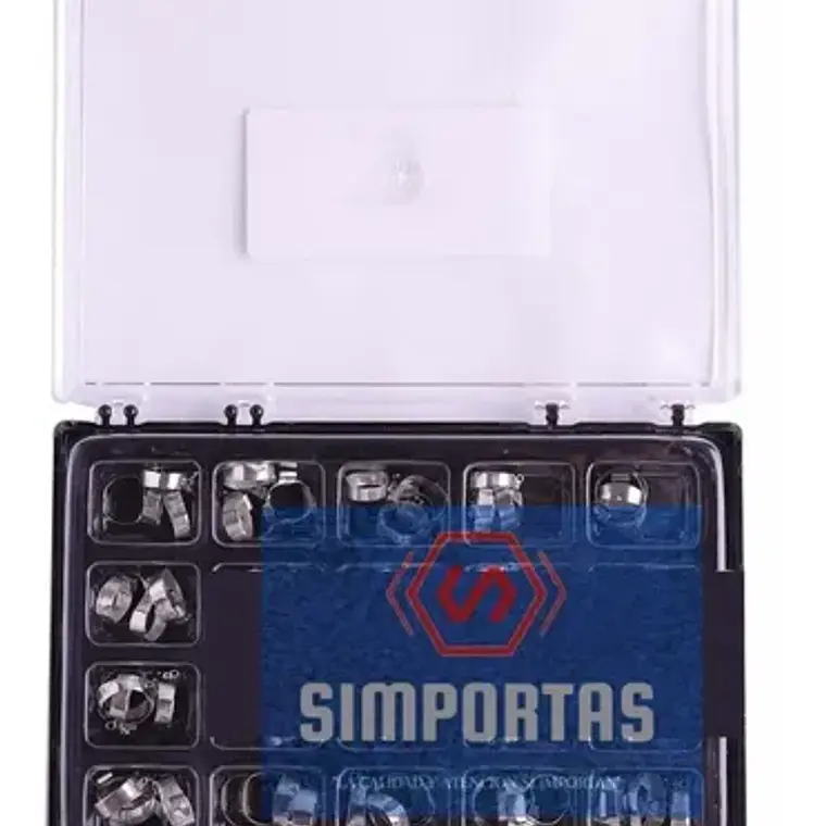 Set Xl 80 Bandas Molares Con Tubo Medias Ortodoncia Santiago 3