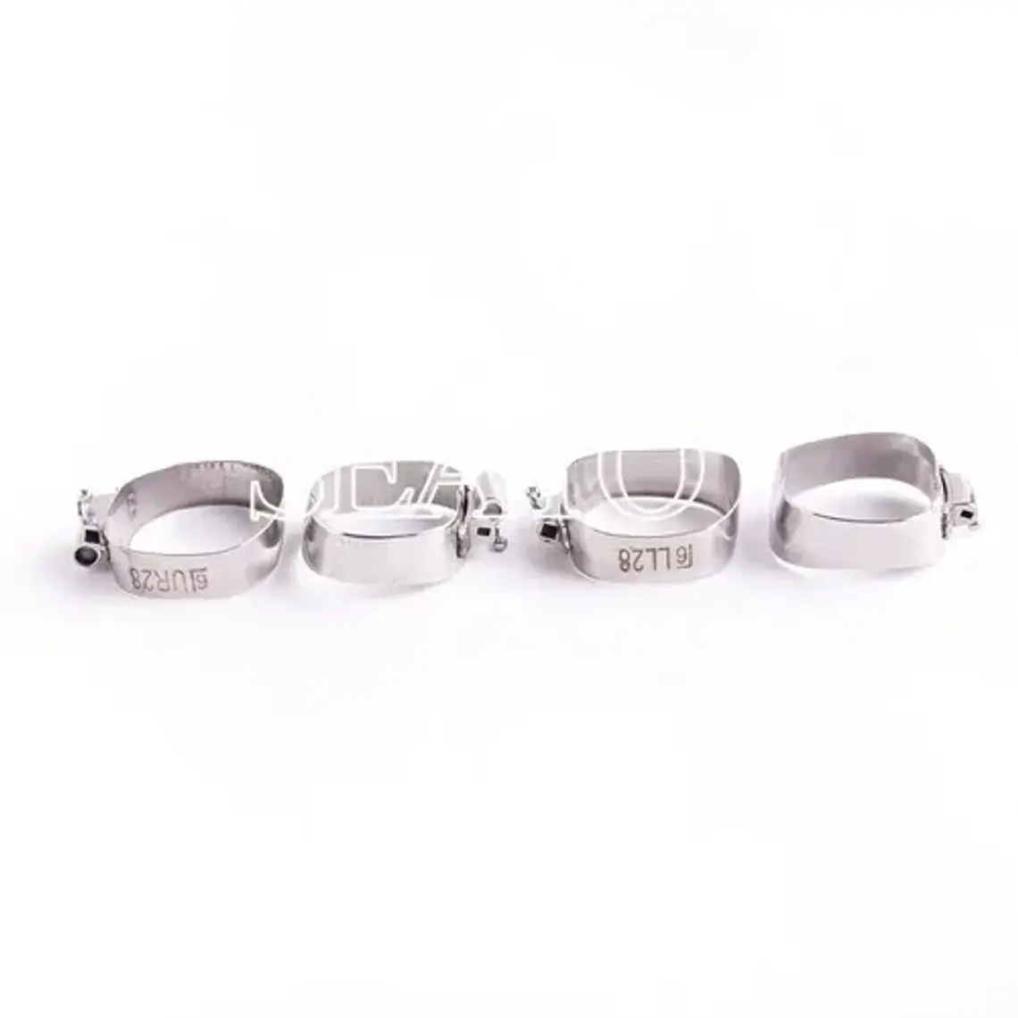 Set Xl 80 Bandas Molares Con Tubo Medias Ortodoncia Santiago 12