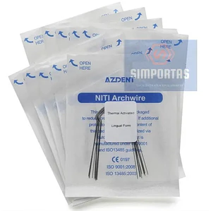 Arcos Niti Super Elástico Ortodoncia Linguales Santiago