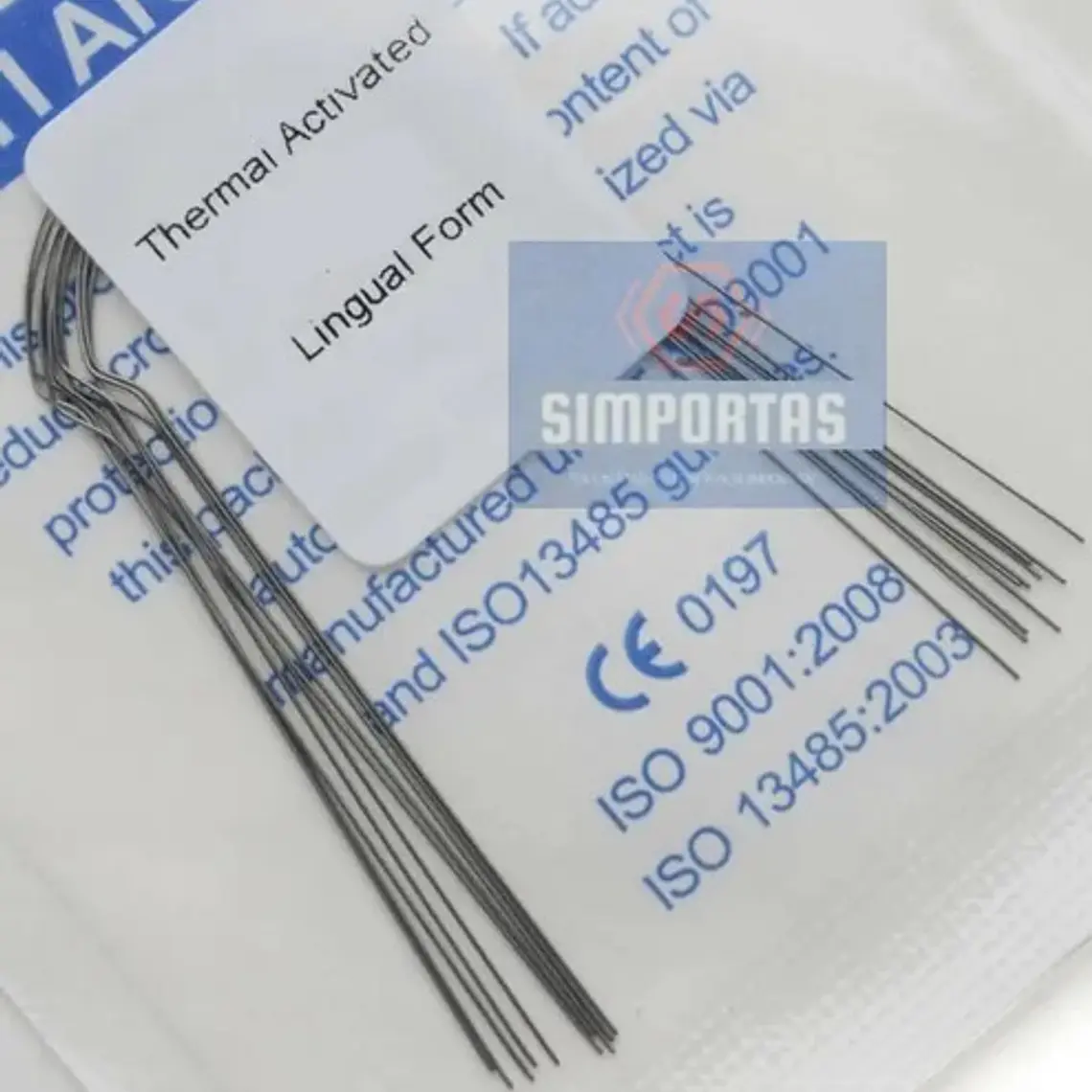 Arcos Niti Super Elástico Ortodoncia Linguales Santiago 2